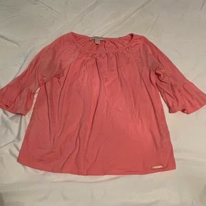Michael Kors Coral top, size Medium